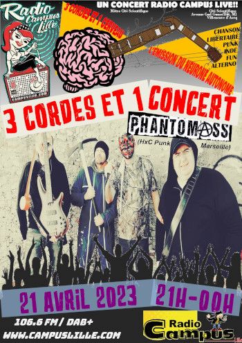 Affiche Vendredi Live Phantom